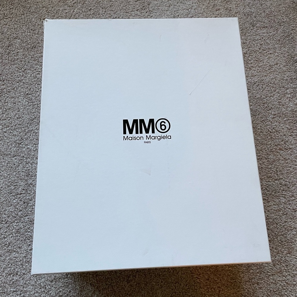MM6 Maison Margiela Black Basketball Sneakers - Picture 4 of 5